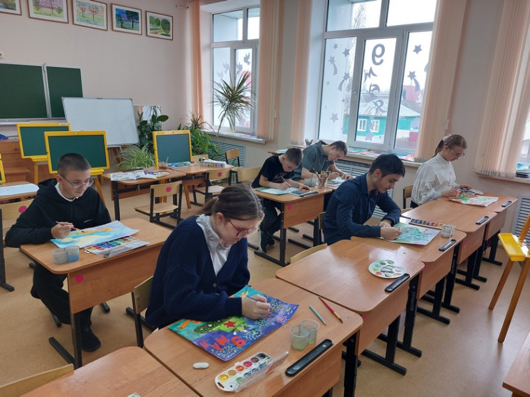 работа в мастерской.